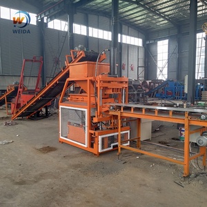 QTC2-10: macchina per mattoni ad incastro con il prezzo più basso | Comprime argilla, terra, terra e cemento per blocchi - Product Image 1