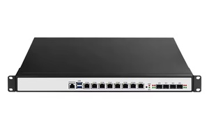 CAIXUNIPC I7-9700 H170/C236 1U Netzwerks icherheits server Firewall PC 8 * I226 2,5G LAN 4*10G SFP LGA1151 Pfsense Router-Gerät - Product Image 2