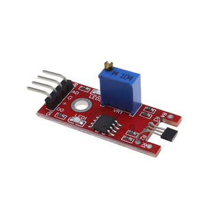 Key-024 M393 Módulo de sensor de efecto Hall magnético lineal Sensor de conteo de velocidad Compatible con Raspberry PI ESP8266 IC de producto - Product Image 1