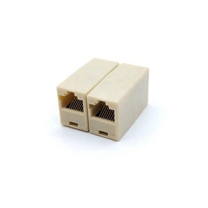 Коннектор RJ45 Cat5 8P8C для удлинителя, соединитель для широкополосной сети Ethernet, кабель локальной сети, Столярный удлинитель, 10 шт. - Product Image 4