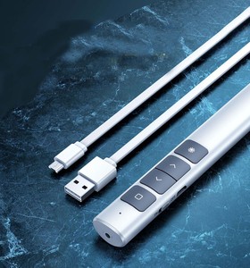 2.4G USB Wireless Laser Presenter PowerPoint PPT Fernbedienung Laserpointer Clicker Flip Laser Pen Zeiger
