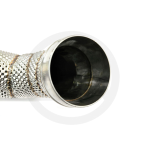 Csz Hoge Prestaties Uitlaat Voor Mercedes Benz A45 <span class=keywords><strong>Cla45</strong></span> 2014-2018 Gla45 W176 Downpipe Met Hitteschild Uitlaatsysteem - Product Image 3