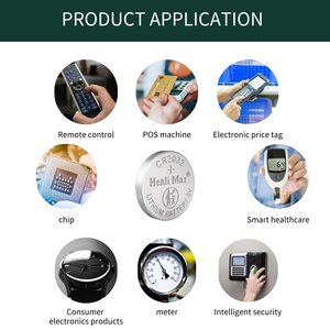 Henli Max CR1632 3.0V birincil lityum Manganese lı dioksit pil akıllı sanayi kullanımı güç araçları için düğme hücre - Product Image 3