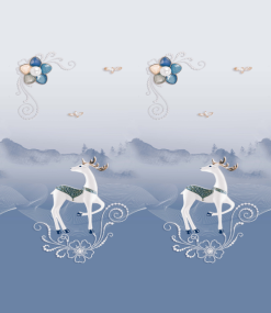 Cerf bleu