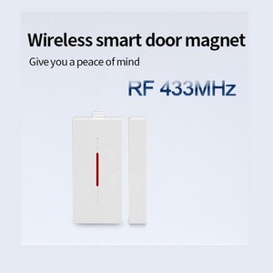 OEM ODM Smart Home Alarma Seguridad Puerta corredera Sensor DE SEGURIDAD RF 433 Mhz Módulos de automatización inalámbricos remotos Sensor de puerta magnética - Product Image 2