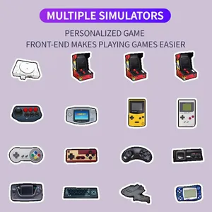 XU10 versione 2.0 portatile Console per videogiochi 3.5 \ "IPS schermo 3000mAh palmare giocatore di gioco con sistema Linux