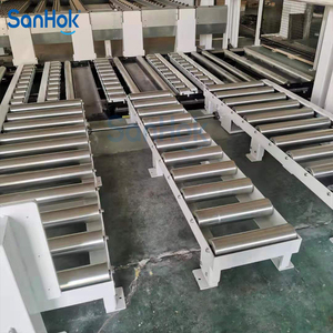 Customized Auto <strong>Loading</strong> <strong>Unloading</strong> Table <strong>Automatic</strong> Roller Conveyor for Wood Furniture Pallet Conveyor