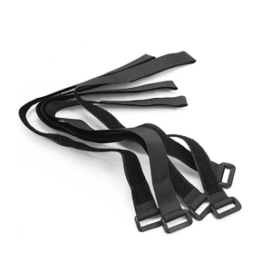 Custom Logo Printed Reusable <strong>Elastic</strong> Cinch Straps Self-Adhesive Buckle <strong>Hook</strong> and <strong>Loop</strong> Eco-Friendly - Product Image 6