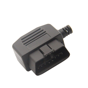 Connection <strong>Universal</strong> OBD2 16 Pin Square L Type Car Connection Male/Female Adaptor Plug with Screws (Male) - Product Image 4