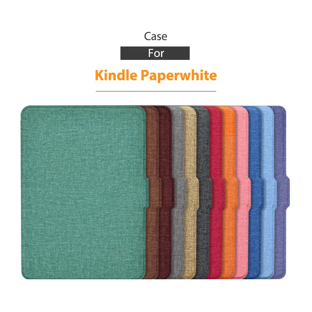 Thông minh bảo vệ E-reader bìa cho Kindle Paperwhite 11 thế hệ Sách điện tử trường hợp bán buôn tùy chỉnh thiết kế màu vẽ