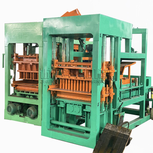 Máquina de bloques a la venta, maquinaria automática de ladrillos, máquina de bloques de hormigón, pavimentadora de cemento, planta de bloques de hormigón huecos con bloqueo Inter - Product Image 1