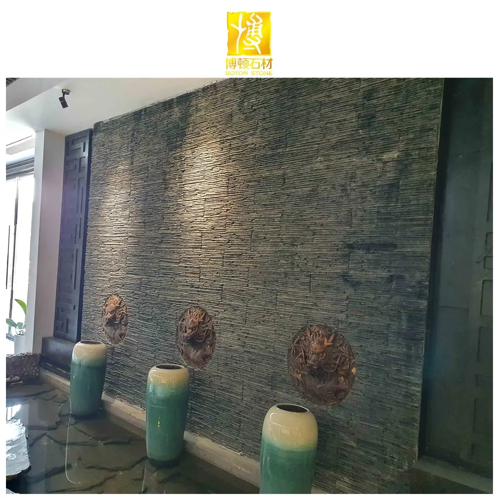 Building Stones Factory Outdoor Customized Modern Cultural Exterior Wall Panels Natural Slate