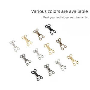 Chất lượng cao Nickel miễn phí vô hình may may Clip kim loại áo ngực móc và mắt đóng cửa - Product Image 4