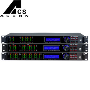 Frecuencia de muestreo de 192kHz, 4 entradas, 8 salidas, Sistema de Gestión de altavoces de audio profesional FIR integrado, procesador de audio digital DSP - Product Image 1