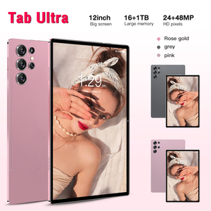 Ultra <span class=keywords><strong>Tab</strong></span> 12 polegada Gráficos Tablet Tela Capacitiva para Crianças Deca Core MTK Processador Dual <span class=keywords><strong>SIM</strong></span> Card Compatível 4G 5G Novo Não usado