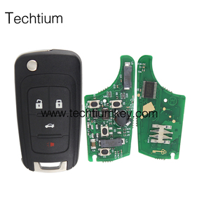 รีโมทกุญแจรีโมท Chevrolet 4ปุ่มพับได้พร้อมชิป ID46 315MHz ไร้กุญแจและกุญแจ - Product Image 5