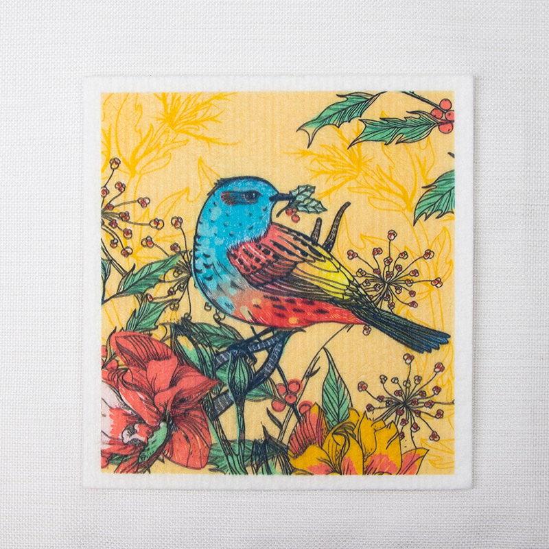 Yellow bird (Flower and Bird Series)