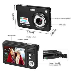 流行的2.7英寸TFT 24MP点和拍摄紧凑型相机礼品<span class=keywords><strong>720P</strong></span>视频高清数码相机