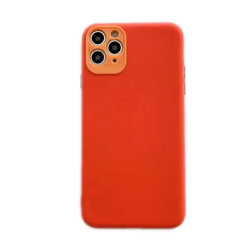Custodia in silicone TPU in gomma Tschick per iPhone 11 Pro Max Cover posteriore in TPU morbido Color caramella per iPhone 5 5S 6 6S 78 Plus X XS XR Case