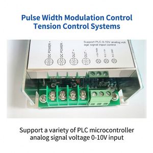 Regulador de motor de CC compatible con señal analógica PLC de un solo chip 0-10V regulación de velocidad de control PWM regulación de velocidad - Product Image 6