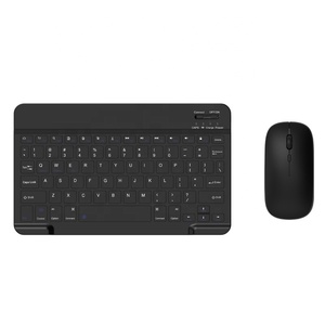 Para iPad Phone Samsung Xiaomi 10 pulgadas Android Tablet Mini teclado y ratón inalámbricos Bluetooth Purple Set Combo Suit Kit 2024 - Product Image 5