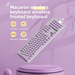 Source Factory <strong>Simple</strong> Mechanical Feel 2.4G Wireless <strong>Keyboard</strong> for Gaming, Office, E-sports, Laptop <strong>Computer</strong>, Universal Wholesale - Product Image 5