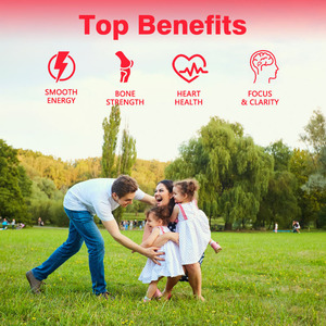 กัมมี่วิตามิน B12ลูกอมเสริมอาหารจากธรรมชาติ100% ช่วยให้กระดูกแข็งแรงช่วยเสริมความแข็งแรงของกระดูกด้วยวิตามิน D3สารอาหาร - Product Image 5