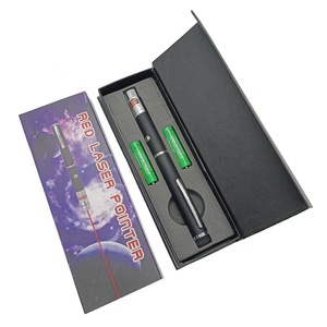 Puntatore Lazer rosso con Colorbox e batteria AAA puntatori Laser per gatti giocattolo penna Laser verde puntatore Lazer per gatti - Product Image 1