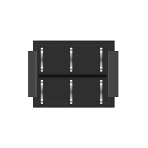 KCD4-202 16a 250v Kcd4 6 Pin 2 <strong>Way</strong> <strong>on</strong> off Black Rocker Switch T85 1e4 - Product Image 5