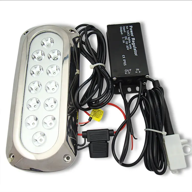 Marine Accessori 36w LED per Barche yacht luce Subacquea 1600lm IP68 Tasso Impermeabile