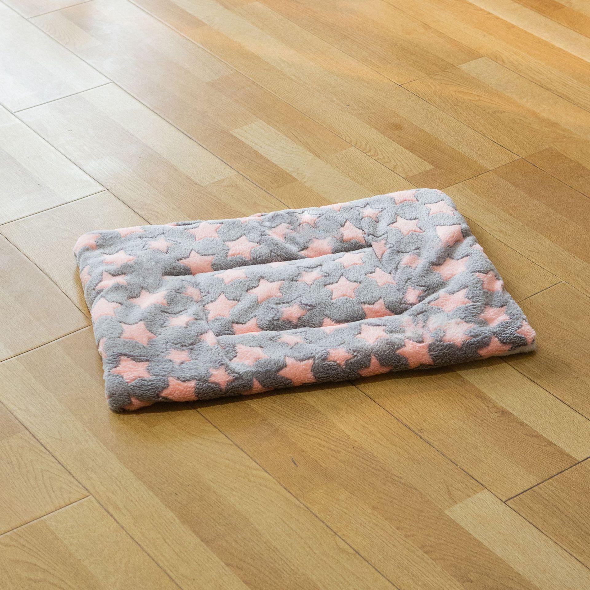 Étoile rose grise (coussin épais)