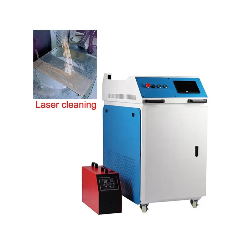 1000W 1500W 2000W Continuous Fiber Handheld Paint Metal Rust Removal Laser Cleaning Machine