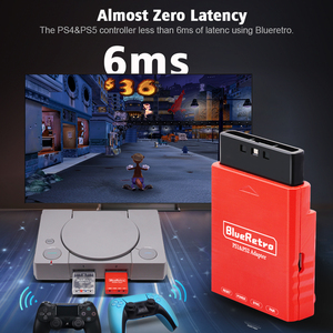 Blueretro PS2蓝牙无线控制器适配器PS2 PSX PS一个控制台到PS3 PS4 PS5控制器复古游戏配件 - Product Image 5