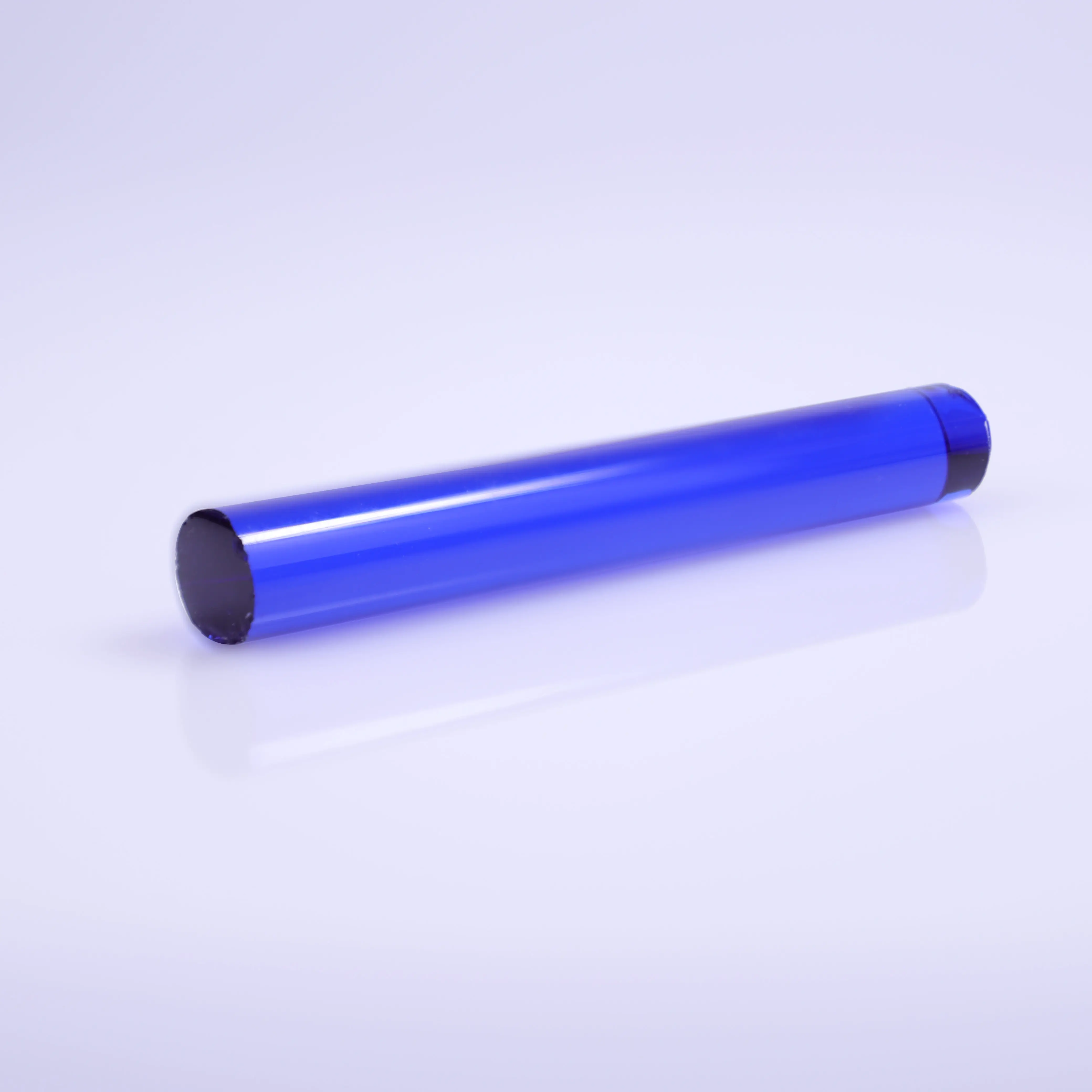 Barre de verre bleue en Fiber Borosilicate, 7Mm, tube coloré en verre de Murano massif, prix d'usine