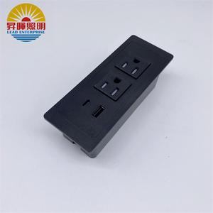 <strong>American</strong> ETL / UL Embedded Furniture <strong>Power</strong> <strong>Socket</strong>, <strong>USB</strong> Type-C PD Intelligent Identification Fast Charging <strong>Power</strong> <strong>Socket</strong>, - Product Image 1