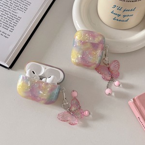 เคสหูฟังกากเพชรส่องแสงเป็นประกายวิบวับสำหรับ Apple airpods 123 Pro เคส3D สำหรับ airpods เคสที่มีโซ่ - Product Image 2