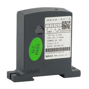 Acrel BA10-AI/I (V) <strong>Measuring</strong> aperture 10mm Closed type <strong>input</strong> 0-50A <strong>output</strong> 0-5V True RMS current transducer for HVAC system