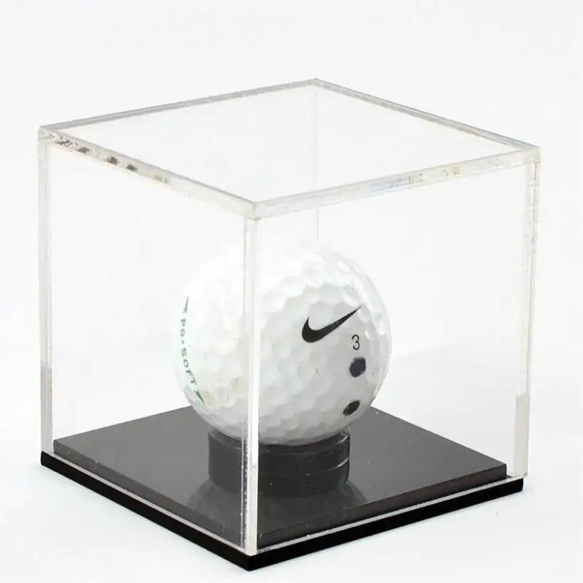 Golfbal Vitrine Acryl Golfbal Houder Kabinet Stand Bescherming Doos