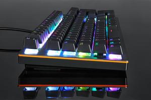 104 Keys <strong>White</strong> Backlit Full Size Gaming Mechanical <strong>Keyboard</strong> with Sliver Switch Wired for Laptop Desktop PC Gamers - Product Image 6