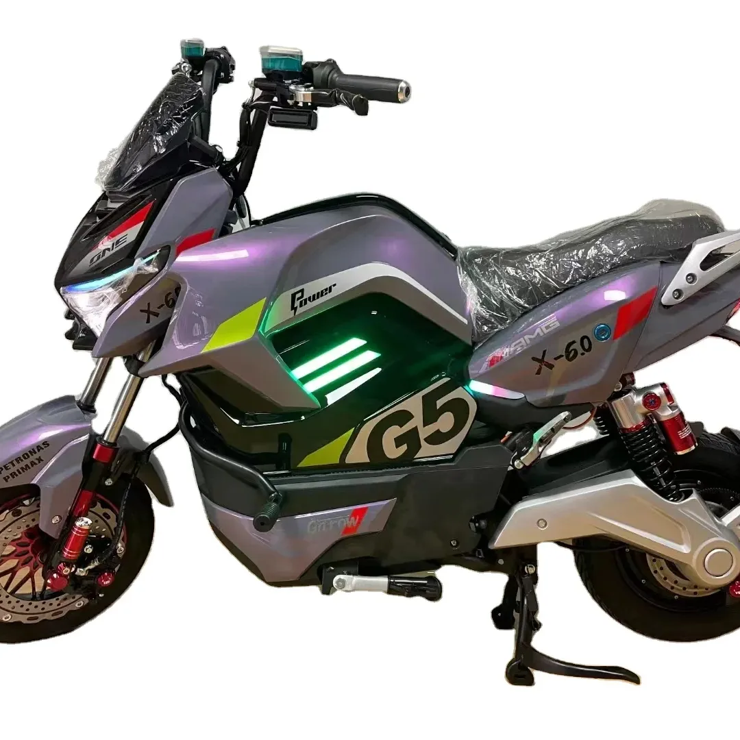 China Hot Selling Hoge Kwaliteit 60V 72V Elektrische Motorfiets Off Road Minibike Racen Scooters Elektrische