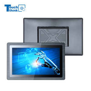 Monitor de pantalla táctil industrial de 15,6 pulgadas, estructura abierta, computadora LCD a prueba de polvo para sistemas de control de automatización de fábrica, Panel de PC