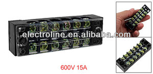 Bloques de Terminal fijo de fábrica de China, conectores de cable automotriz, bloque de terminales de barrera de tornillo eléctrico - Product Image 3
