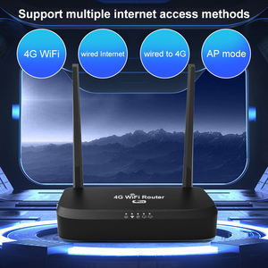 ZBT โมดูล EM13S OpenWrt เสาอากาศคู่ซิมการ์ด LAN WAN 300Mbps ไร้สาย2.4G เราเตอร์เชื่อมต่อ WIFI 4G LTE - Product Image 4