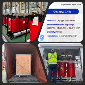 Tùy chỉnh 6300kva bước lên nhựa <span class=keywords><strong>Epoxy</strong></span> đúc bước xuống các tòa nhà cao tầng sử dụng máy biến áp khô k - Product Image 4