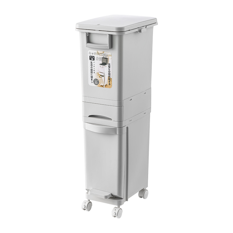 Double-slot model - narrow three-layer