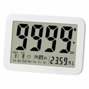 Schermo LCD YIZHI datario Display digitale 9999 giorni conto alla rovescia elettronico Timer conto alla rovescia magnetico per lo studio cucina Fitness - Product Image 1