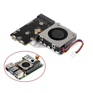 PCIe To M.2 Adapter Board (E) mit Lüfter für Raspberry Pi 5 Kompatibel mit 2242/2230 Größe NVMe M.2 SSD Hoch geschwindigkeit lesung - Product Image 1