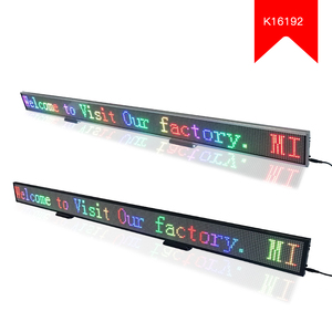P5 Programmier bare einz eilige Lauf wörter LED-Bildschirm Desktop-Matrix modul Ultra dünne RGB-Bildlauf nachricht LED-Anzeigetafel - Product Image 5