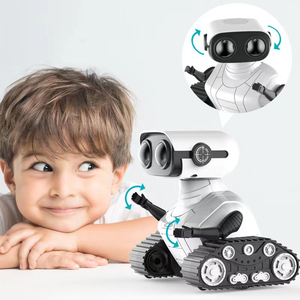 Intelligent Mini Early Education Puzzle Sound Light Remote Control Rechargeable Dynamic <strong>Robot</strong> - Product Image 4