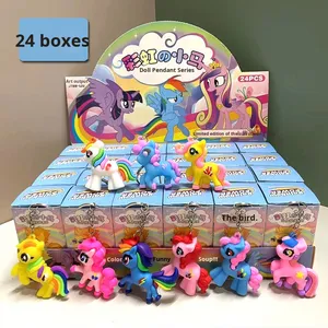 コード24楽しい子供にインスパイアされた冷凍キャラクターカピバラぬいぐるみキーホルダーブラインドホールパンチおもちゃ30日リターンボックスミステリー - Product Image 3